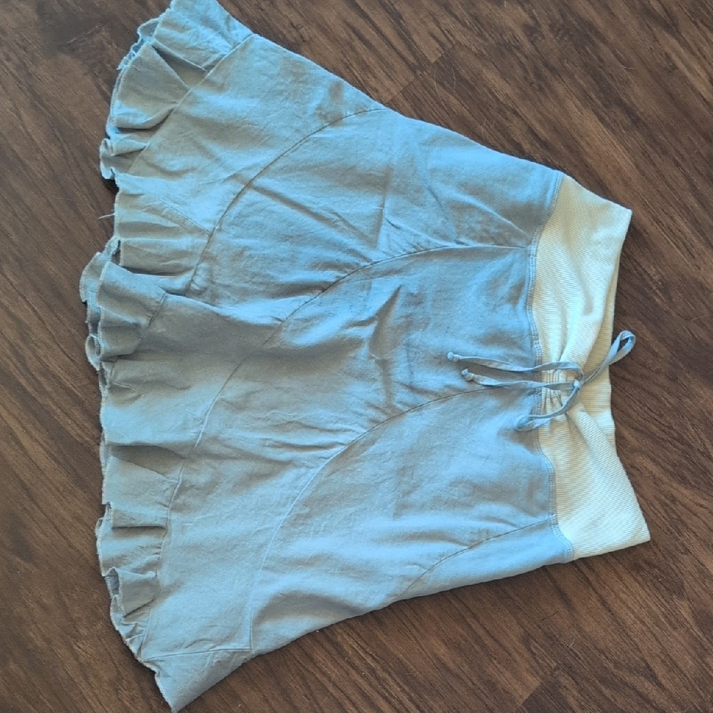 Kimchi Blue Gray and Cream Skirt